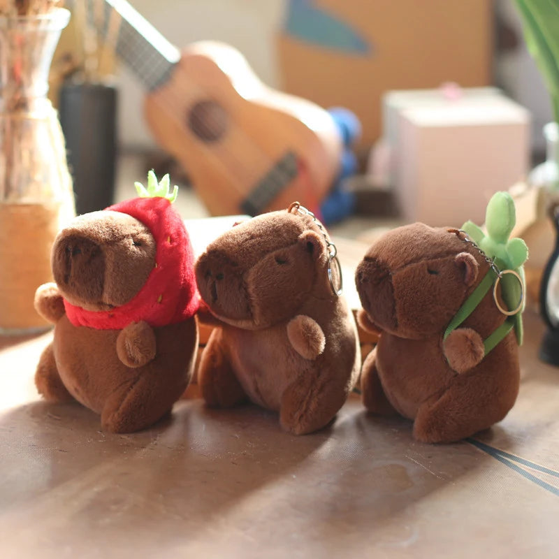 Capybara Plush Pendant