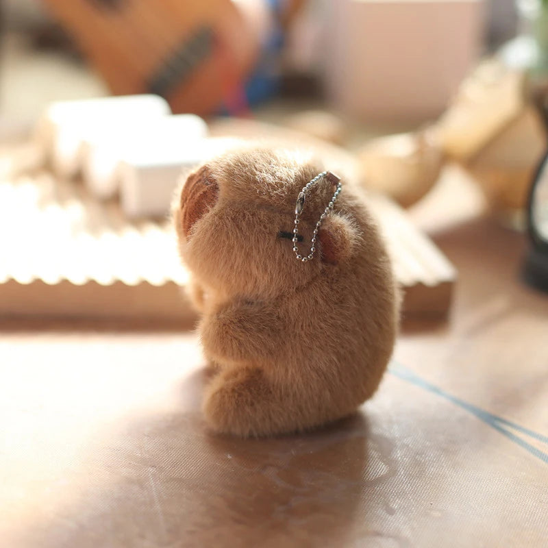 Capybara Plush Pendant